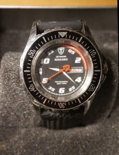 DETOMASO Taucheruhr Herrenuhr Chronograph Marke BERGAMO, 200 m professional