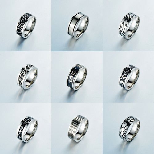 Edelstahl ringe partnerringe - edelstahl,
