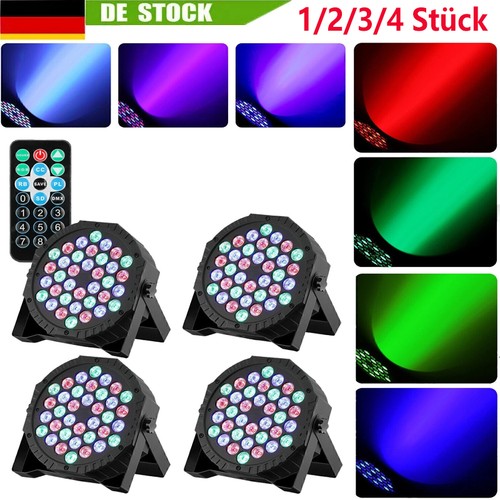 4stk 36led par - 1/2/3/4stk,