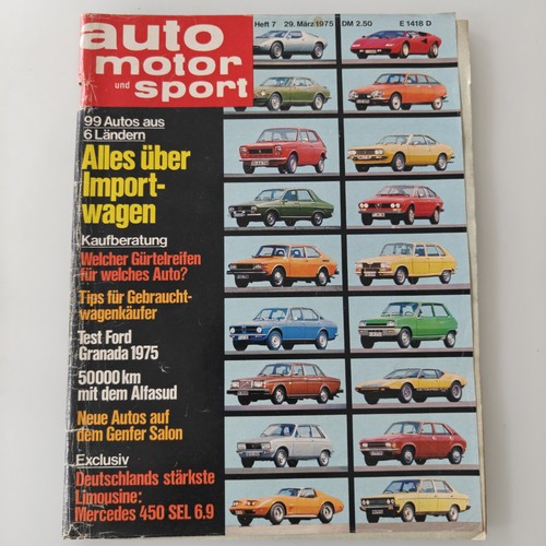 Auto motor und sport - sport, jahrgang