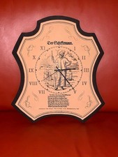 Wand Leder Bild Uhren in