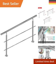 Edelstahl Handlauf 80cm
