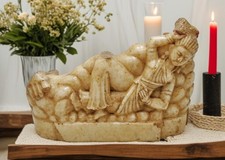 Antik Weiß Marmor Gott