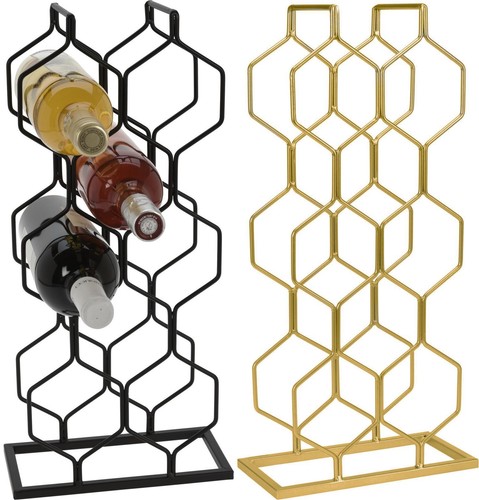 Weinregal hexagon aus - hexagon,