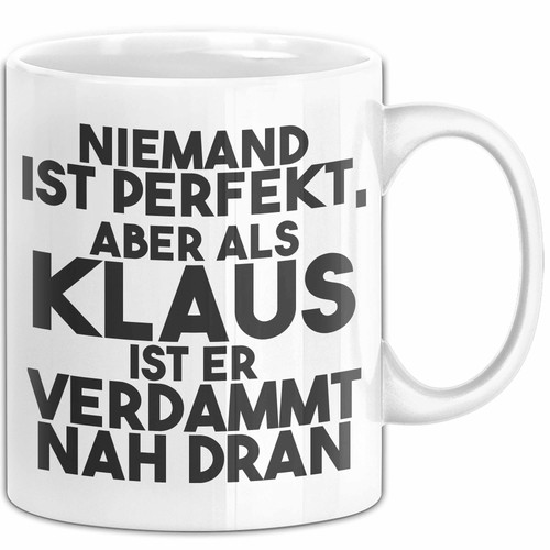 Klaus tasse niemand ist - klaus,