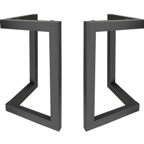Metall tischbeine 71cm schwarz - tischbeine,