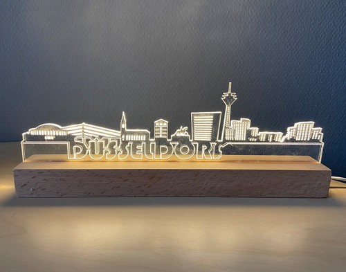Led skyline düsseldorf cm - düsseldorf, 30