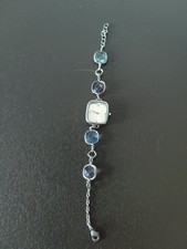 Armbanduhr Damen NEU Kettenarmband Strasssteine