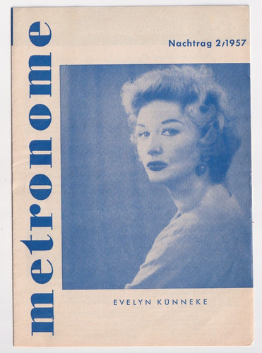 Meteronome schallplatten 1957 - schallplatten,