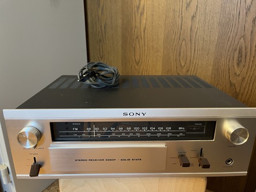 Sony str 6060f stereo receiver - sony,
