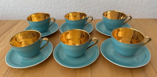 Edle mokkatasse mit - 6x,