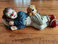Gilde Clowns "Hundemüde" Nr. 10133 Ausgabe 2005 wie neu schlafender Hund liegend