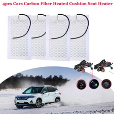 Auto Carbon Sitzheizung Heizmatten Kfz Pkw mit Hi-Off-Lo Schaltung Universal