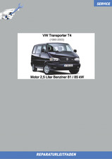 VW Transporter T4 (90-03) Reparaturanleitung Motor 2,5 L Benziner 81/85kW