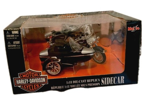 Maisto harley davidson - harley-davidson, sidecar