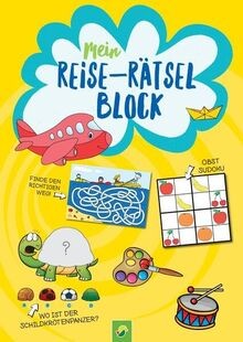 Mein reise rätsel block - mein, reise-rätsel-block