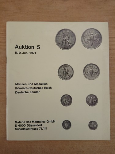 Münzkatalog galerie des - galerie,