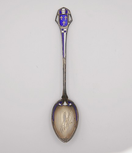 Andenkenlöffel mit emaille - andenkenlöffel,