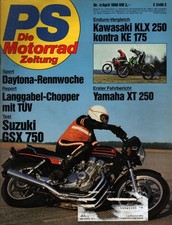 Zeitschrift PS Motorrad #4 von