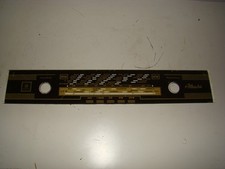 Röhrenradio Skalenglas