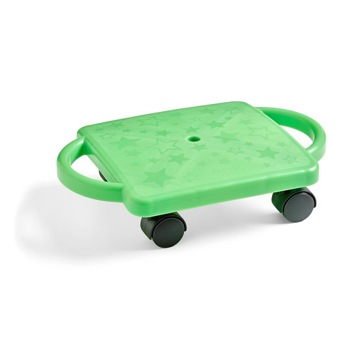 Green indoor scooter board - green,