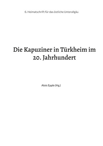 Die kapuziner türkheim - türkheim, im