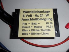 Warnblinkanlage für Oldtimer