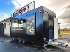 Imbissanhänger , Imbisswagen , Anhänger Food Truck , kebab grill 5,5x2,3 m