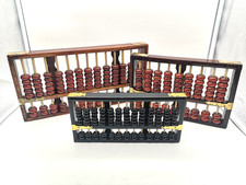 Abakus Rechenschieber Holz