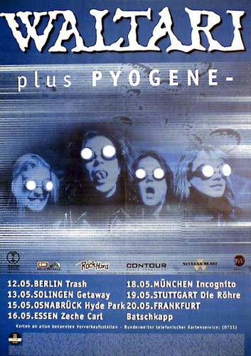 Waltari rares konzertplakat - waltari,