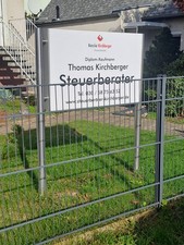 Werbeschild, Schilderanlage beleuchtbar