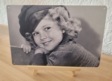 Shirley Temple Blechschild ---