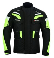 Motorradjacke Textil grün