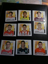 9 Stück Sammelbilder Hanuta Bundesliga Stars 2011 Topps