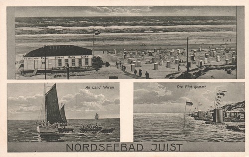 Juist nordseebad - ak,