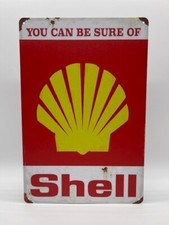Blechschild Shell 20x30cm