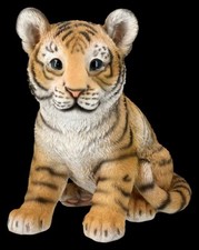 Gartenfigur - Tigerbaby -