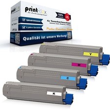 4x Premium Office Tonerkartuschen für OKI C9800HN Toner  Proline Quantum