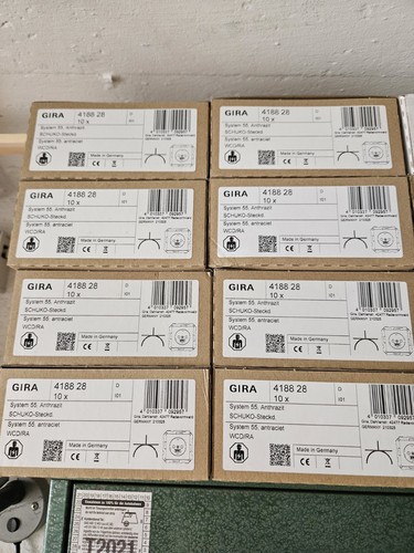 Stück gira steckdosen - 10,