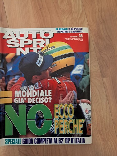 Autosprint 1991 picchio - autosprint,