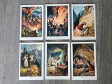 6 alte AK LithoPostkarten KünstlerAK Hexentanz/Alpsegen ect .ungel.!