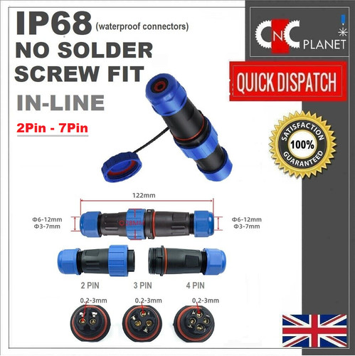 Ip68 wasserdichter stecker - ip68,