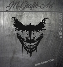 Aufkleber Joker Clown Auto Sticker Tuning JDM Decal Bike LKW   Bat