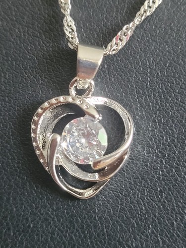 Herz halskette 925 sterling - 925,