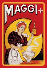 Blechschild 20x30 MAGGI Würze