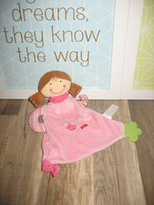 Esprit Mädchen Puppe Schnuffeltuch Schmusetuch Kuscheltuch mit Rassel 