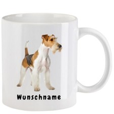 Tasse mit Foxterrier - mit