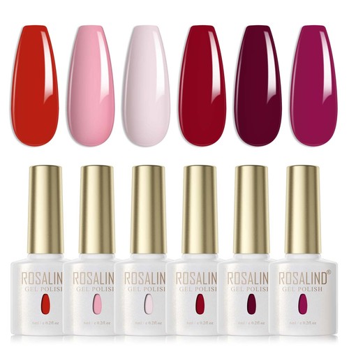 Nagellack set farben - uv, 6
