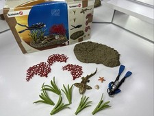 Schleich 42328 | Wildlife | Ocean | Taucher | Koralle | Rochen | Set Rarität