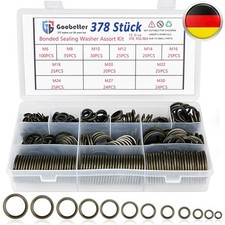 378 tlg Bonded Seal Dichtungen